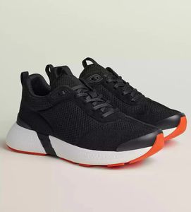 Luxus-Designer-Männer Runner Sports Heros Schuhe Technischer Strick-Wildleder-Ziegenleder-Gummi-Zwischensohlen-Sneaker Plate-Forme Casual Walking EU38-46 Originalverpackung