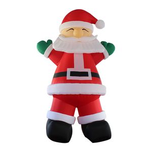 Toptan Noel Yaşlı Adam Açık Dekorasyon 8mh Dev Şişirilebilir Noel Baba, Yavurum Baba, Alışveriş Merkezleri Balon