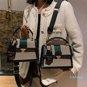 Дизайнерская сумка на плечо для женщин, сумки на плечо с цепочкой, 2 размера, женская мода через плечо