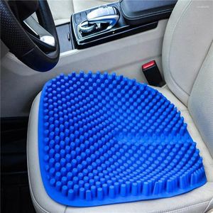 Car Seat Covers Silica Gel Cushion Non Slip Chair Pad For Office Truck Home Breathable Silicone Massage Cover 16.5 Inch