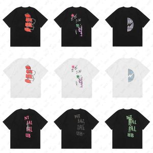 メンズデザイナーのためのアンチソーシャルTシャツTシャツファッションソーシャルクラブ男性服USAハイストリートパターンデコレーションファッションカジュアルショートスリーブラウンドネックTシャツ