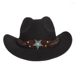 Pasy dekoracyjny pasek do czapki na zewnątrz pasek smyczy dla dorosłego mężczyzny kobieta nastolatki tkackie kowbojskie fedorki