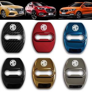 Accessori interni Adesivo per copertura serratura porta auto per MGHS ZS MG4 MG5 MGGT MGRX8 Morris Garages Logo Custodia protettiva Badge Decal Assessoires