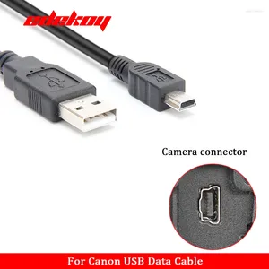 Canon USB-kabel Mini5p T-Port Data Transfer Cord ledtråd för EOS 1100D 1200D 2000D IFC-300PCU SX130 ZR950