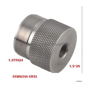 Fittings Stainless Steel Parts 1.375X24 Drop Delivery Mobiles Motorcycles Fuel Systems Dhknt