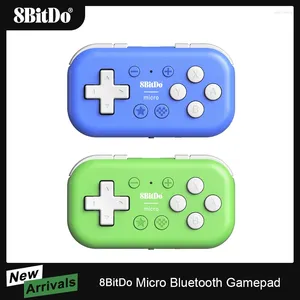 Game Controllers 8Bitdo Micro Bluetooth Gamepad Pocket-sized Mini Controller For Switch Android And Raspberry Pi Supports Keyboard Mode