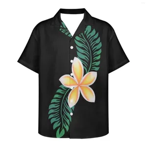 Men's Casual Shirts Tattoo Printed Short Sleeves Loose Fit Designer Clothes Suitable For Summer Travel Holiday Blouse