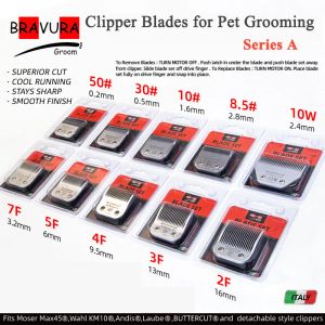 Nożyczki odpowiednie do noży typu a5 adaptery precyzyjne ostrze Profesjonalne pies Clipper Blade Fit Większość Andis i Oster Series A dla PE