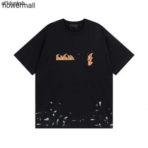 コットン装飾バレンキャリガリーアンチウィンクルバレンシガリーカジュアルラバーメンズソフトTシャツレトロファッション印刷文字メンズ学生Tシャツ新しい半袖SJP0