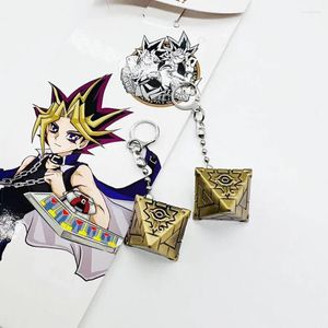 Orecchini pendenti 3D Yu-Gi-Oh Millenium Pyramid Occhio egiziano di Horus Ciondolo Gioielli Cosplay Regali