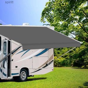 Shade RV Awning Fabric Replacement Heavy Duty for Camper Shelter Waterproof Outdoor Awnings Freight free YQ240131