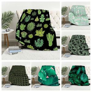 Blankets Plaid Sofa For Knee Warm Winter Bed Cover Throw Blanket Decorative Boho Fleece Nordic Modern Soft And Hairy Plant