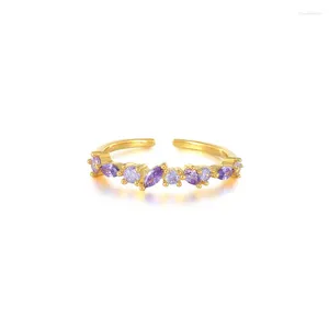 Cluster anéis canner 925 prata esterlina oval cúbico oxidado diamante dedo para mulheres meninas noivado sexy anillos jóias presentes