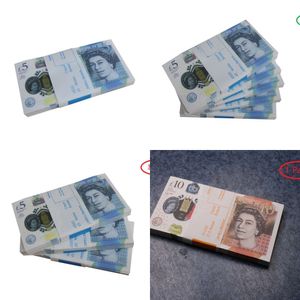 Requisitengeld Britisches Pfund GBP BANK Spiel 100 20 NOTIZEN Authentische Filmausgabe Filme Spielen Fake Cash Casino Photo Booth Props4AW8TOYZ