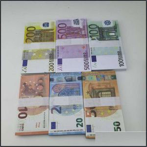 Sonstige festliche Partyversorgungen Partyversorgungen Filmgeld Banknote 5 10 20 50 Dollar Euro Realistische Spielzeug-Bar Requisiten Kopie Währung Fauxdhr9MT7LJ