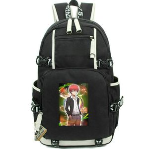 Akabane Karma backpack Assassination Classroom daypack Cartoon school bag Print rucksack Casual schoolbag Computer day pack