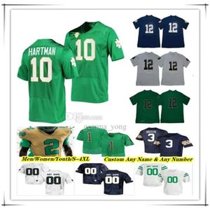 Notre Dame Fighting Irish College Football Jerseys Sam Hartman Steve Angeli Michael Mayer Joe Montana Estime Jayden Thomas Jack Ki 13