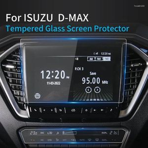 Acessórios interiores do carro para isuzu D-MAX protetor de tela 2024 dmax console vidro temperado película protetora proteção navegador