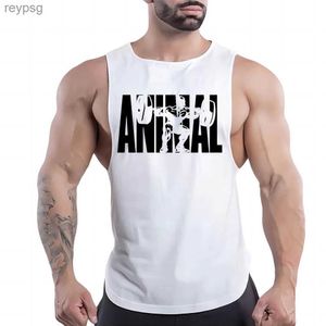 Men's Tank Tops Gym Clothing Men Top Sleeveless Shirt Basketball Outdoor Fashion Leisure Breathable Four Seasons Quick Dry Y2k Sport Fnaf YQ240131