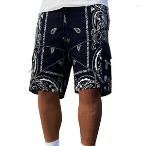 Calças masculinas homens joggers shorts na altura do joelho sweatpants homem moda verão casual homens em linha reta sólida esportes carga