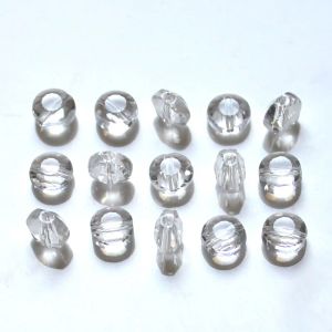 Perline AAA Multi colori 8mm 200 pezzi Forma di bottone Austria Perline di cristallo sfaccettato Distanziatore allentato Perlina rotonda per la creazione di gioielli fai da te
