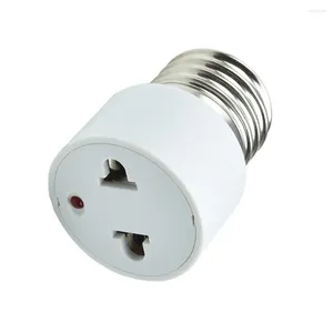 Lamphållare E27 U S /EU Plug -glödlampa Holder Light Fixture Basadapter Baser Socket Regler för lampor till EU