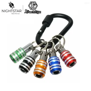 Mini Keychain Tools Colorful Magnetic Screwdriver Extension Rod Holder Bit For Home Woodworking