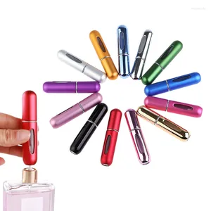 Garrafas de armazenamento 5ml mini garrafa de recarga de perfume portátil recarregável com frasco de spray bomba de perfume vazio recipientes cosméticos atomizador para viagens