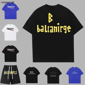 Peças balencaigaly balencigaly camiseta camiseta 10 camisas de grife mens camiseta mulheres atacado marca de luxo versão superior 250g 100 2 algodão camisas casuais o