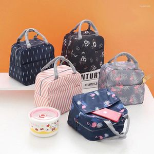 Storage Bags Lunch Food Bag Aluminum Thermal With Cooler Insulation Box Foil Children Lunchbox School And Work