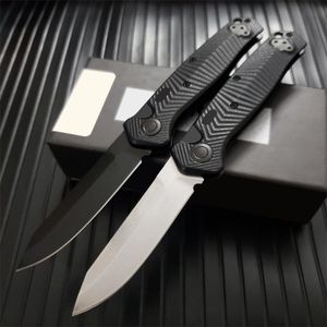 8551/8551BK AUTO Mediator Folding Knife 3.30" S90V Plain Blade G10 Handles Pocket Knives Outdoor Camping Hunting Tactical EDC TOOLs