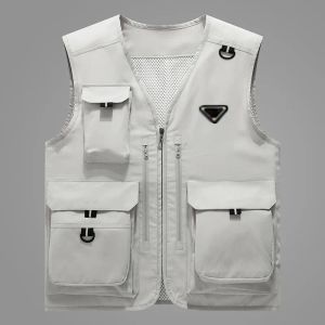 Fashion Vest Men's Vests Designer Jacket Tank Top Luxury Women's Men Outdoor Camping with Multiple Pockets High Quality Couples Windproof Sleeveless Jackets Parka