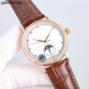 IWCityメンズラグジュアリーメンウォッチウォッチビッグパイロットウォッチ高品質のオートメカニカルウーレンスーパーラミナスデートウォッチメンレザーストラップモントレパイロットラックスJFT7