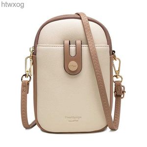 Handytaschen 2023 Frühling und Sommer neue Handytasche weibliche japanische und südkoreanische PU weiche kleine frische hochwertige Mode Reißverschluss große YQ240131