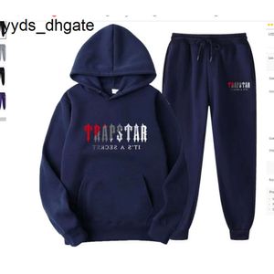 Trapstar TrackSuit Mens Nake Suits Hoodie Europe American Basketball Football Football Dwuczęściowy damski damski kurtka z kapturem Trapstarf M-3xl 61 R37U