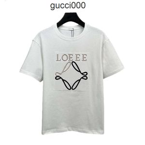 Summer lowewe lowe Street Loewees loeewe Tees QKC0 Short Fashion t Luxury Men's Print Designers T-Shirts Sleeves T-shirts
