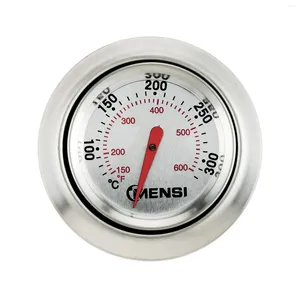 Werkzeuge 1-teiliges Ersatz-BBQ-Messgerät mit integriertem Deckelthermometer für Weber Traveller-Grills Holzkohlegrube Holzräucherofen 150–600 °F Blendensatz