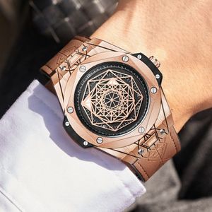 Wholewatchesonol Internet Celebrity Live Broadcast Toppsäljande produkt Fashion Sports Quartz Man Student Watch Mens Witch Watch299D