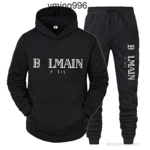 ballmainly ballman balmin balmani Tute da uomo Tuta Designer Felpa con cappuccio Abito in puro cotone Moda Pantaloni Felpa Abbigliamento sportivo Lo stesso abbigliamento per L