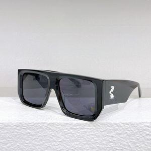 Designer occhiali da sole casual gambe oversize forte effetto tridimensionale a strisce colore neutro I013 Occhiali da sole di lusso resistenti ai raggi UV UV400