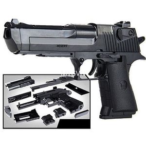 Eagle Desert Eagle 1:10 Kids Assolbling Building Bricks Pistol Educational Plastic Plastic Model for Birthday Hift Kids Toy Gun