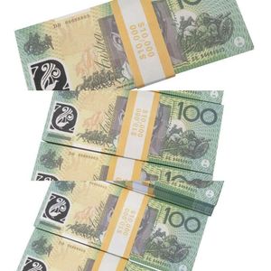 50 Size Prop Game Australian Dollar 5 10 20 50 100 AUD Banknotes Paper Copy Fake Money Movie Props347Z37987931QD195UY