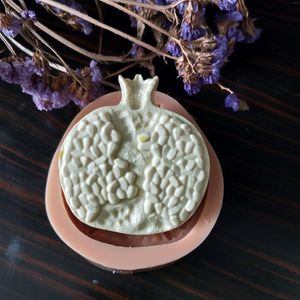 Baking Moulds SG0011 PRZY Silicone Fondant Mould Fruit Half Pomegranate Mold Soap Molds Clay Resin Gypsum Chocolate Candl