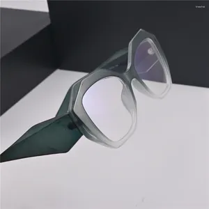 Óculos de sol cubojue tartaruga óculos quadro óculos masculino mulheres grosso miopia óculos feminino anti reflexão azul 0 -150 200 250 300
