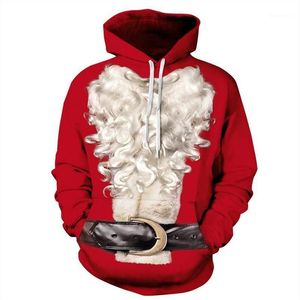 Dekoracje świąteczne 2021 SWEATER UNISEX MĘŻCZYZN KOBIETY WAKACJI SIĘ SANTA DŁUGO SLEEVED BUDIE Zabawne śmieszne topy Autumn Winter Clothing 269J