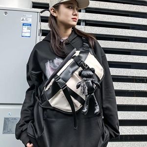 Waist Bags Functionality Bag Street Style Packs Phone Pack Unisex Hip Hop Shoulder Crossbody Chest Casual Ladies Belt