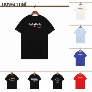 Short balencaigaly balencigaly T Clothing shirt Summer Mens Sleeve Womens Designers Tshirts For Men s Tees Fashion Tops Luxurys Polos Chothes Letter Cotton Tshirts