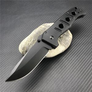 BM 275 Adamas Folding EDC Knife CPM-Cruwear Tool Steel Black/Gold G10 Handtag Taktisk campingficka kniv
