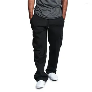 Calças masculinas jogging treinamento para homens outfit hip hop sweatpants corredores streetwear calças esportivas correndo trackpant magro bottoms