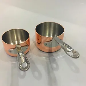 Mugs Gravy Boats Copper Plated Sauce Cup Milk French Fries Western Restaurant Special Pot